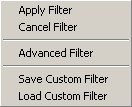 Filter options