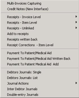 Payment to Patient/Medical Aid
