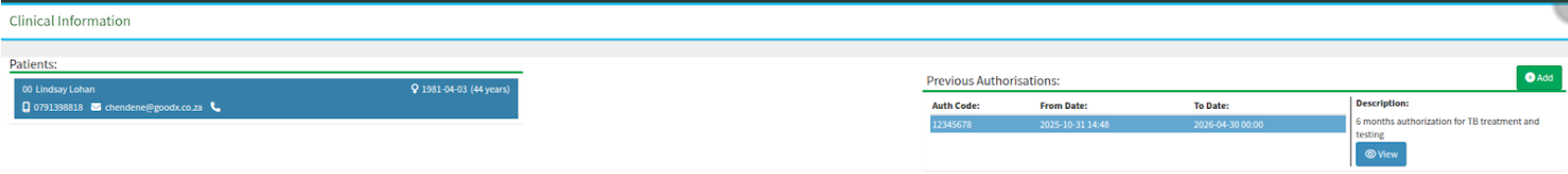 Additional prompt to manage auth