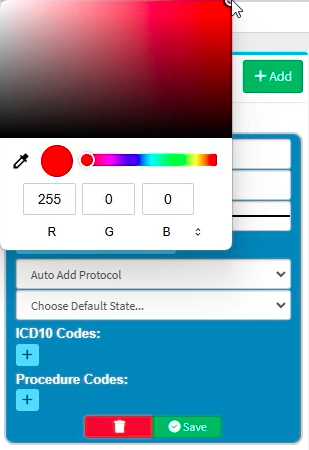 Colour picker example