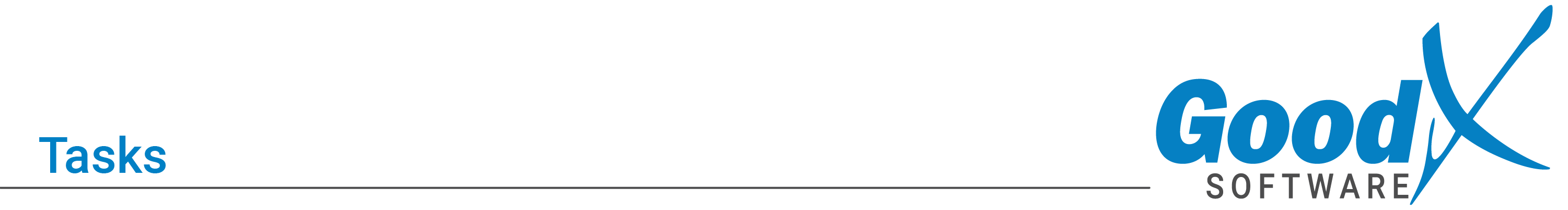 Header of Tasks
