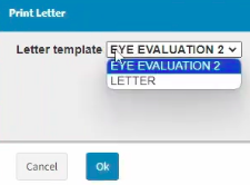 Drop down option