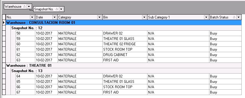 Snapshot list 2