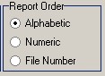 Report order