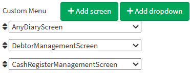 c menu